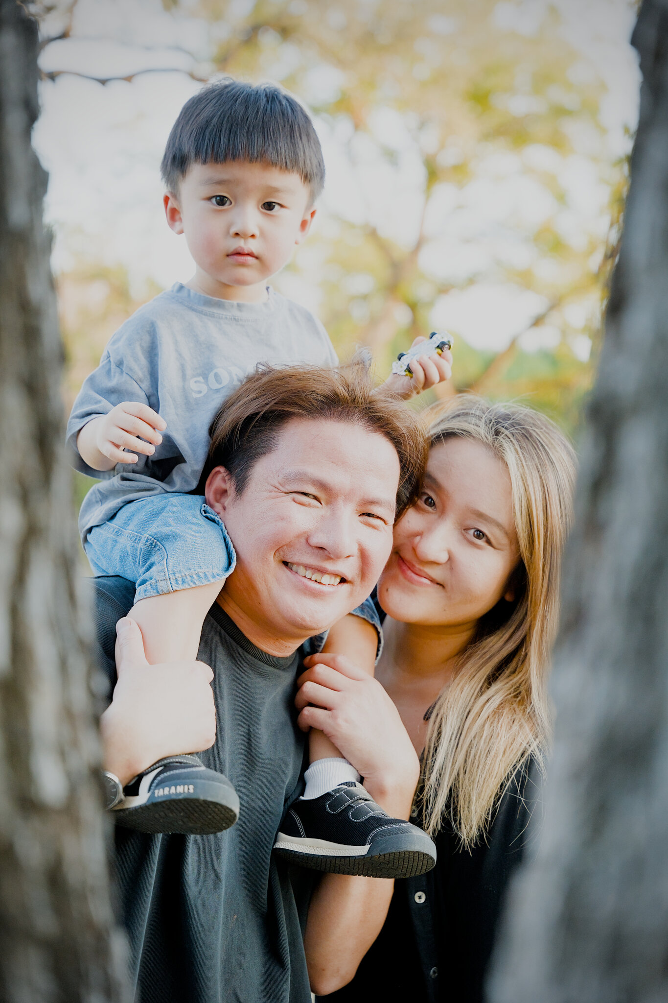 Family portrait, Austin golden hour session