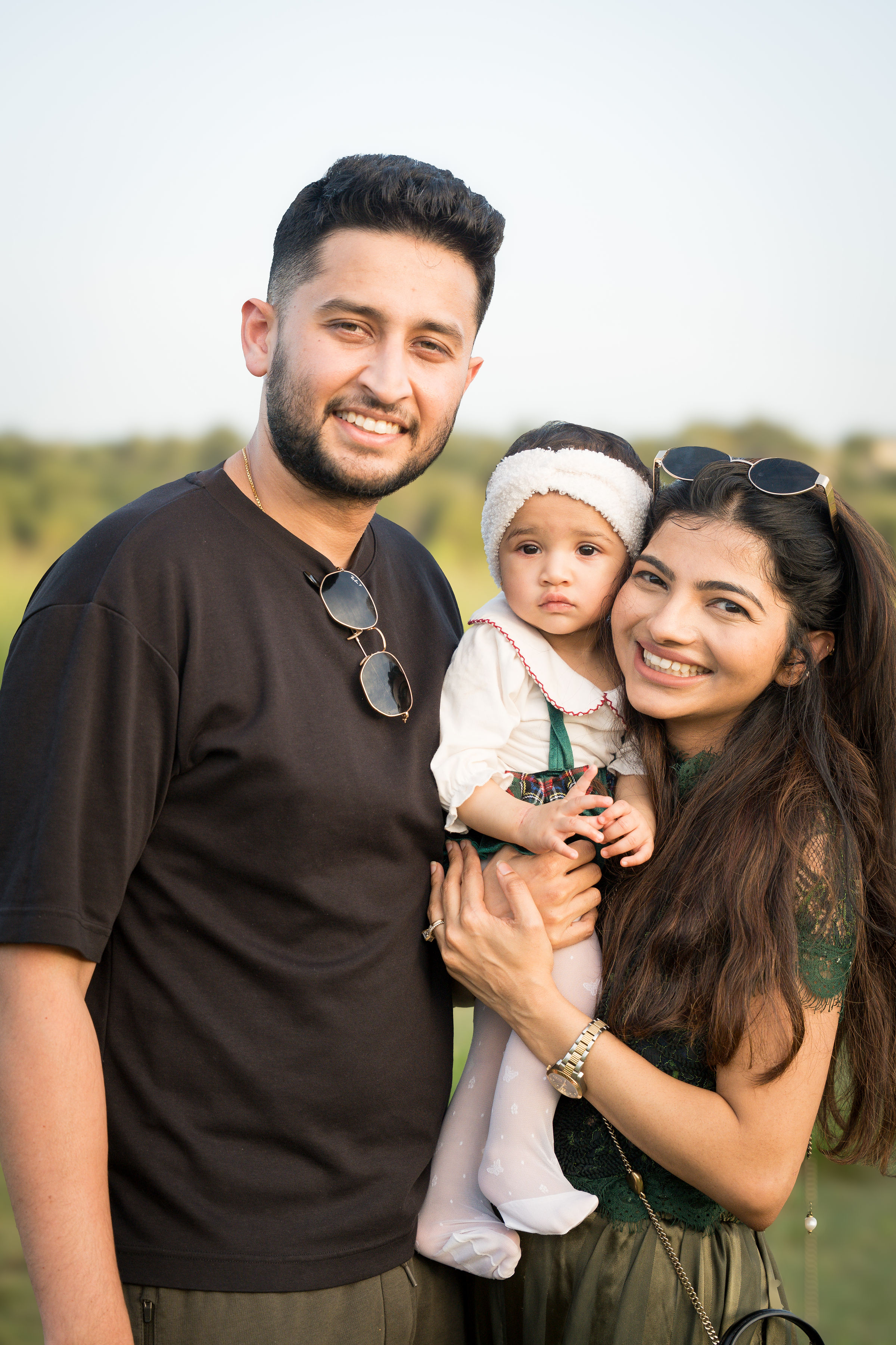 Family portrait, Austin golden hour session